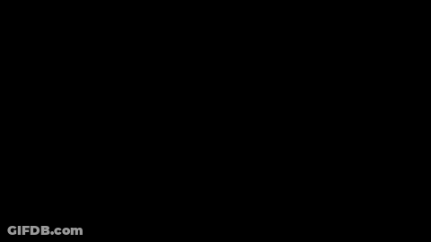 Gray Container Saying Open Drop GIF