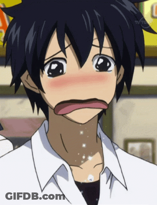 Gray Fullbuster Sad Anime Boy GIF