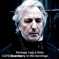 Gray Hair Man Says Perhaps I Am A Little Over Hasty In The Mornings GIF