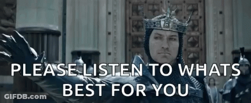 Gray Haired Man Sitting At Table Full Of Food GIF