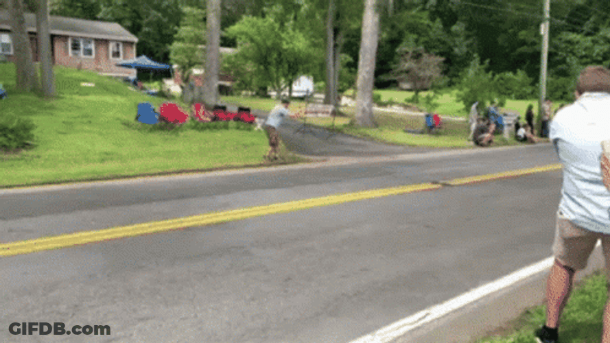 Gray Hellcat Drifting Featuring Audience GIF