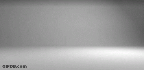 Gray Room With Floor And Wall Spotlights GIF