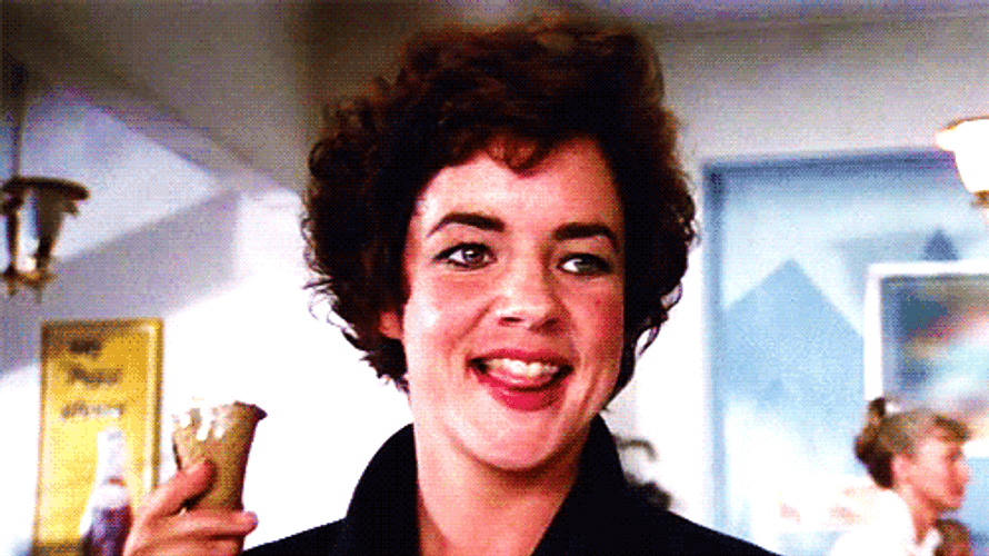 Grease Betty Ice Cream GIF