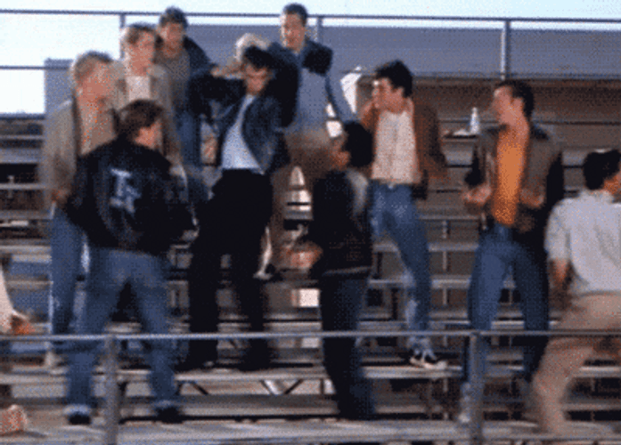 Grease Dancing Danny And Friends GIF
