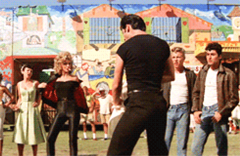 Grease Danny's Jacket GIF