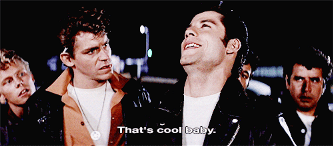 Grease Danny Zuko And Friends GIF