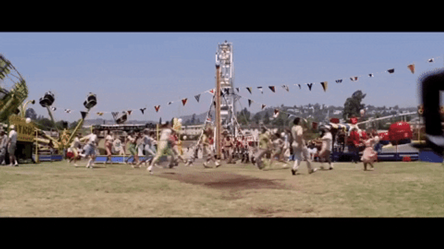 Grease Funfair Dance GIF