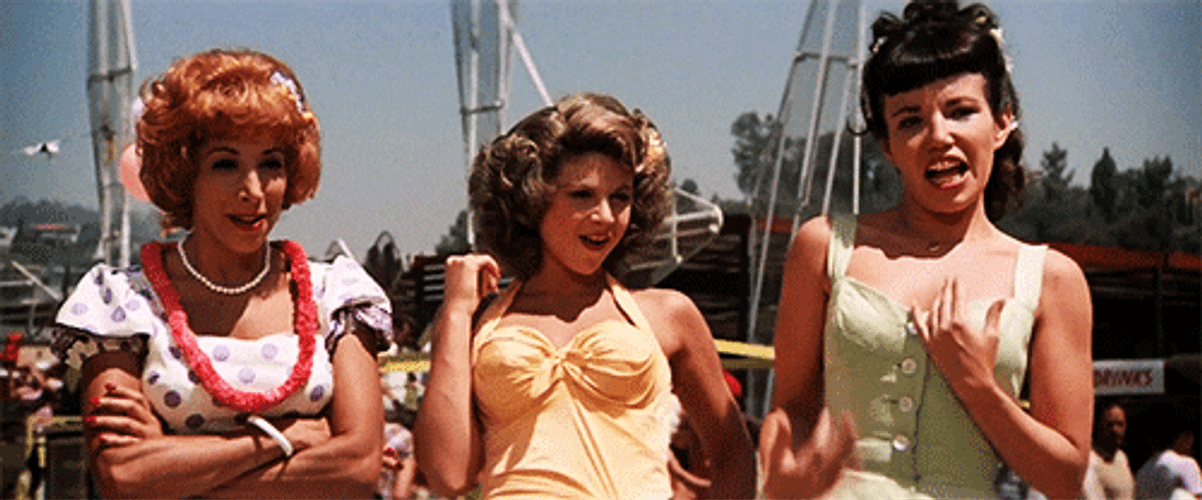 Grease Pink Ladies GIF
