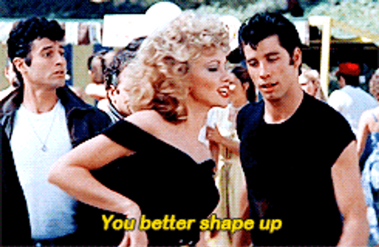 Grease Singing Sandy Olsson GIF
