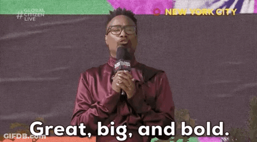 Great Big Bold Global Citizen GIF