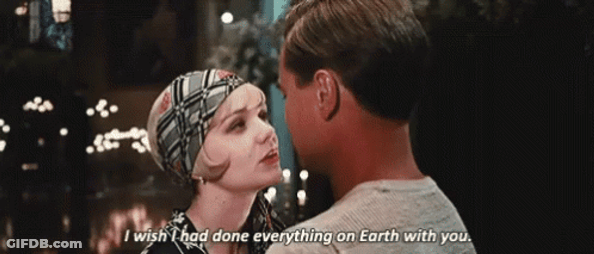 Great Gatsby Daisy And Jay Couple GIF