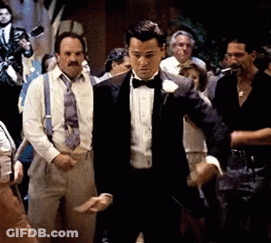 Great Gatsby Dancing Leonardo DiCaprio GIF