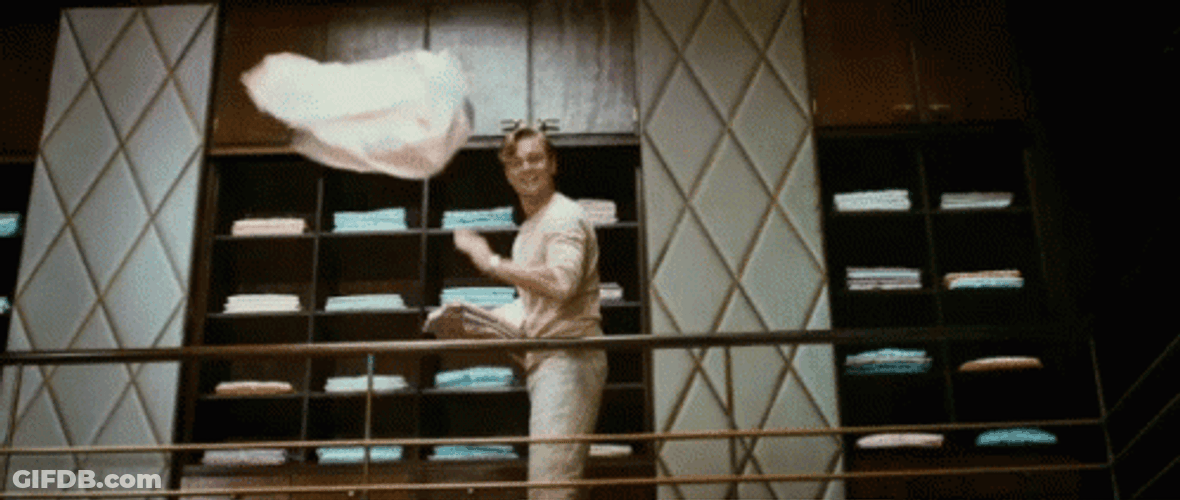 Great Gatsby Falling Clothes GIF