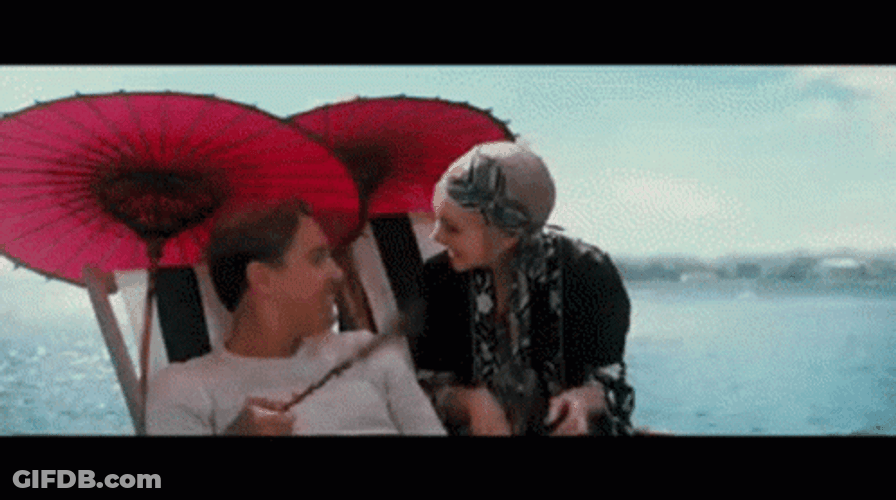 Great Gatsby Happy Daisy Buchanan GIF