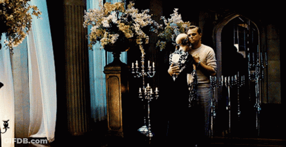Great Gatsby Jay And Daisy Hug GIF