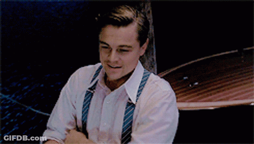 Great Gatsby Leonardo DiCaprio Talking GIF