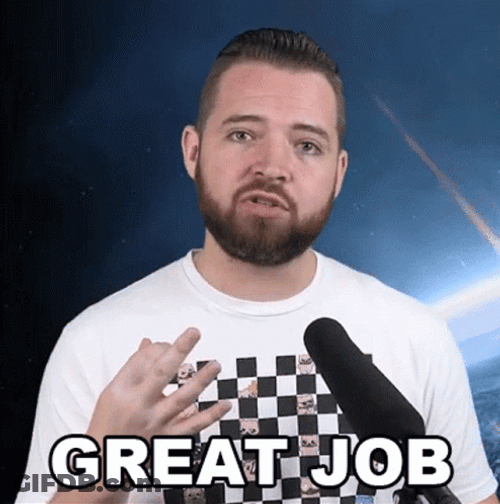 Great Job Bricky GIF