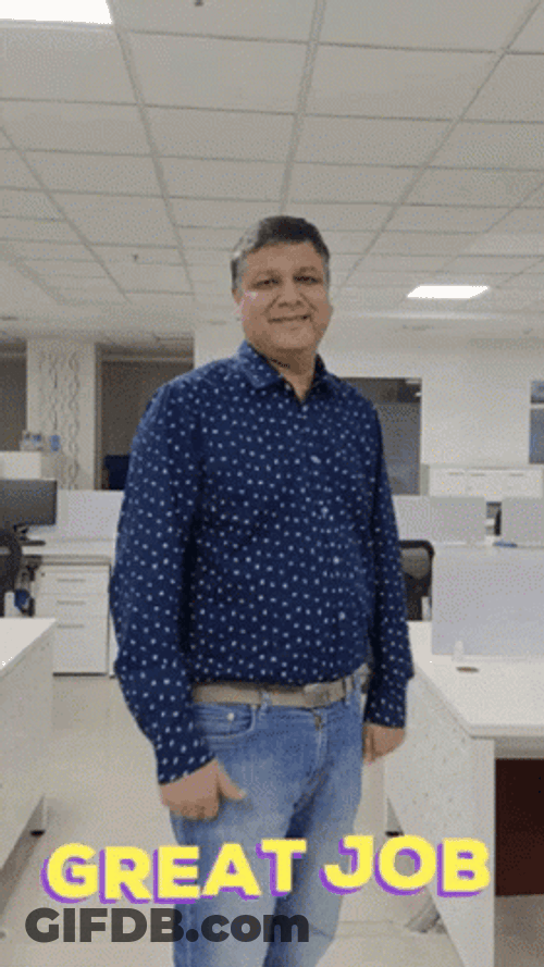 Great Job Happy Double Thumbs Up GIF