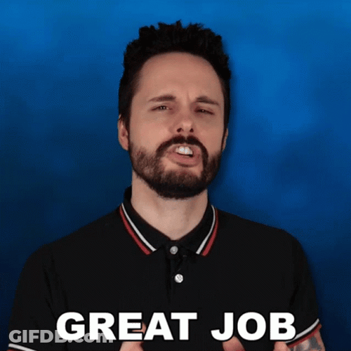 Great Job Liam Scott Edwards GIF