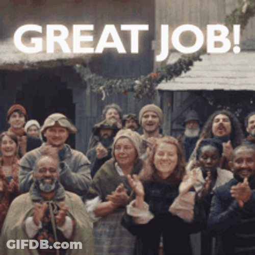 Great Job Mass Applaud GIF