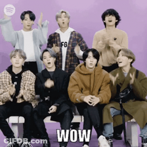 Great Job Meme BTS Clapping Wow GIF