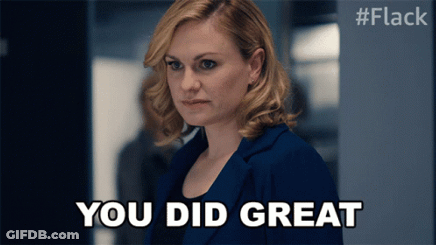 Great Job Meme Flack Robyn GIF