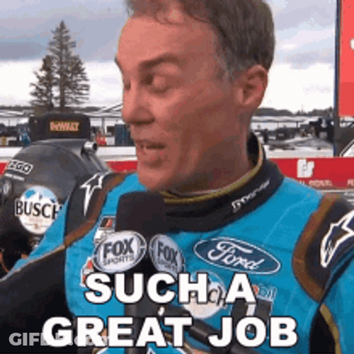 Great Job Nascar Kevin GIF