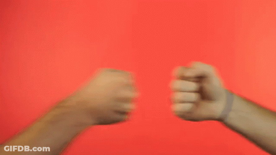 Great Job Nice Work Fist Bump GIF