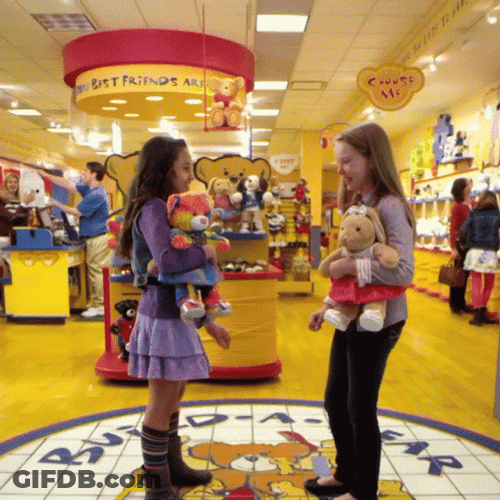 Great Job Team Work High Five Kids GIF