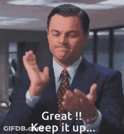 Great Keep It Up Linkedin GIF