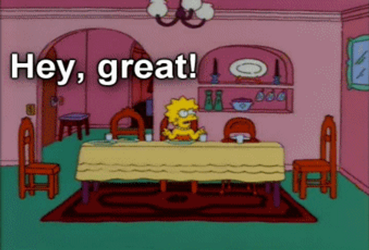 Great Lisa The Simpson GIF