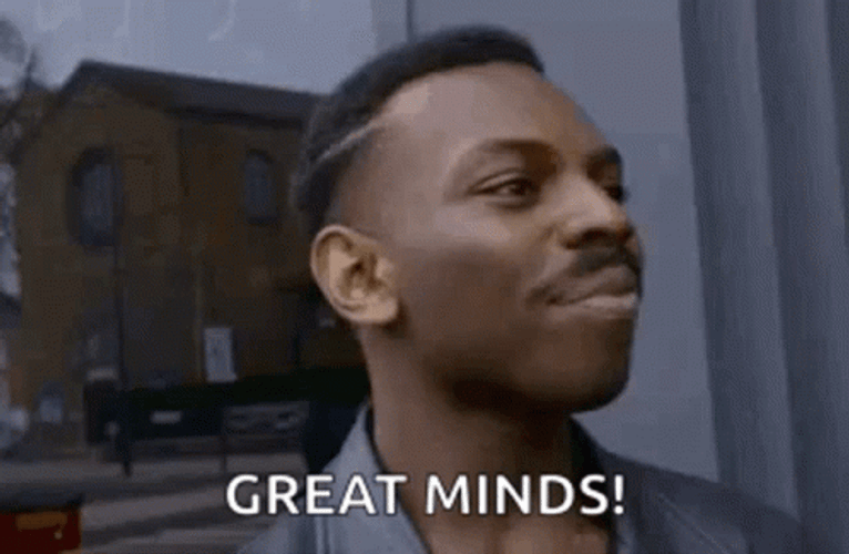 Great Minds Has Great Thinking Meme GIF