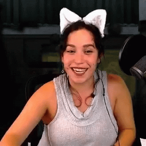 Great Minds Think Alike Cat Ears Vlogger GIF