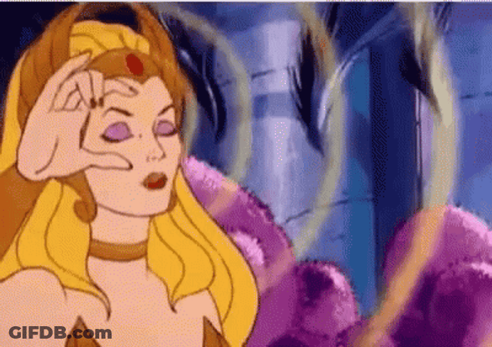 Great Minds Think Alike Vintage She-Ra GIF