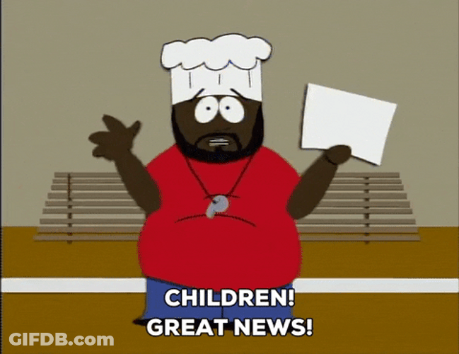 Great News By Chef GIF