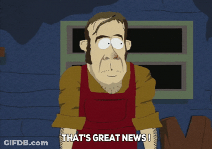 Great News Joe Gargery GIF