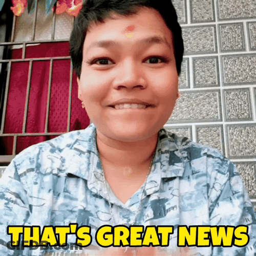 Great News Thumbs Up GIF