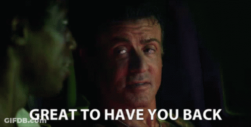 Great To Have You Back GIF
