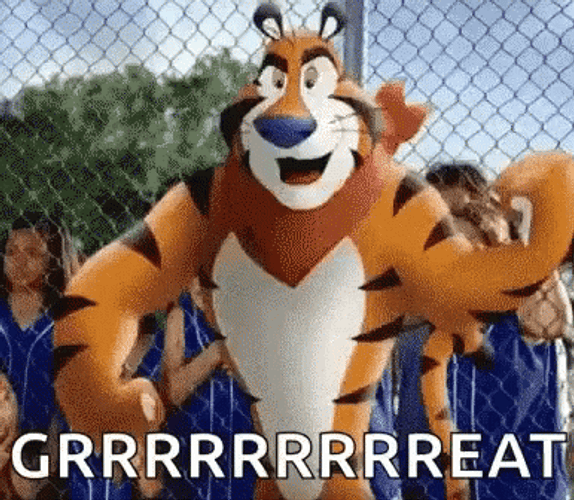 Great Tony The Tiger GIF