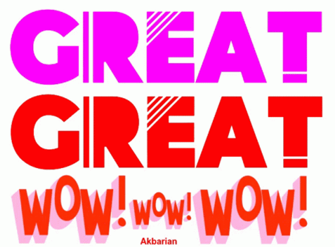 Great Wow Greeting Card GIF