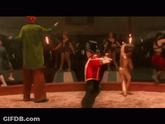 Greatest Showman Zac Efron Circus Performance GIF