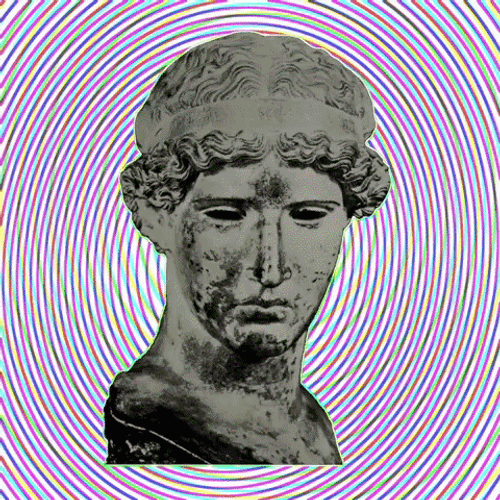 Greece Head Of Athena Statue GIF