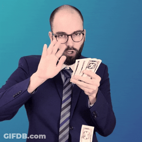 Greedy Edouard Bragging Money GIF
