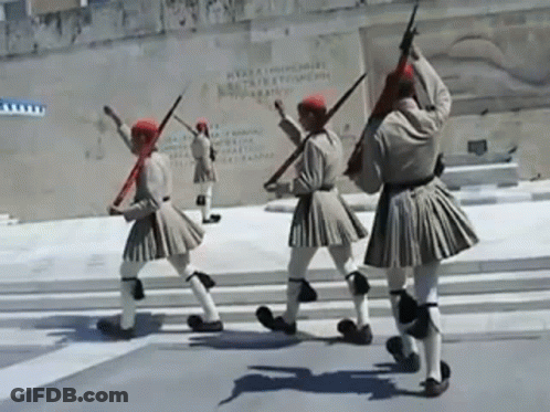 Greek Guard GIF