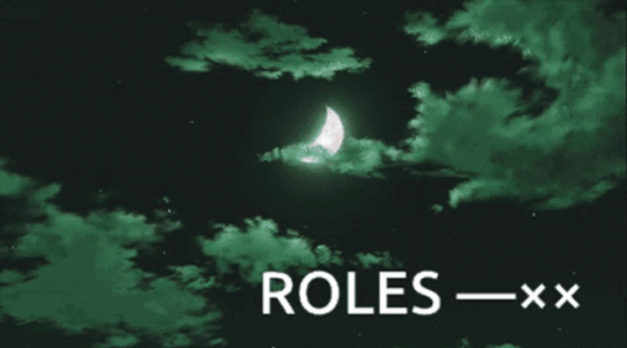 Green Aesthetic Night Discord Roles GIF