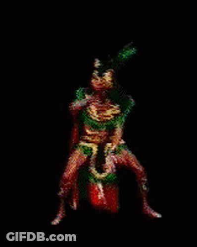 Green And Blue Mask Saying Jellify GIF