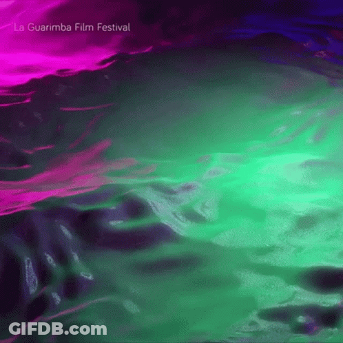 Green And Purple Background La Guarimba Film Festival GIF