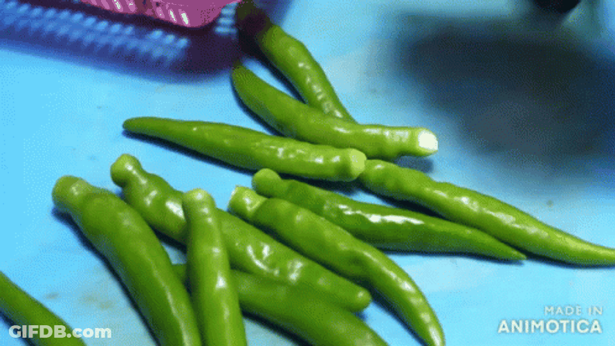 Green And Red Chili GIF