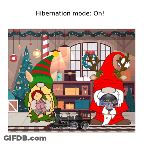 Green And Red Christmas Elf GIF