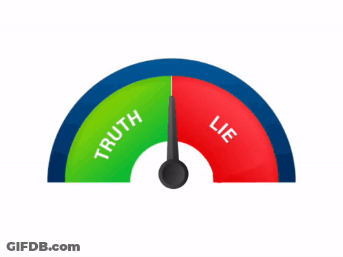 Green And Red Truth Lie Gauge GIF